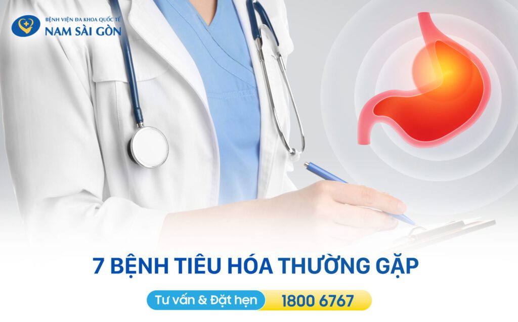 các bệnh tiêu hóa thường gặp