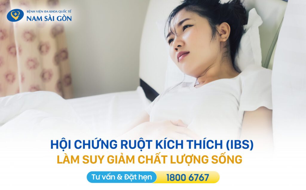 hội chứng ruột kích thích gây stress