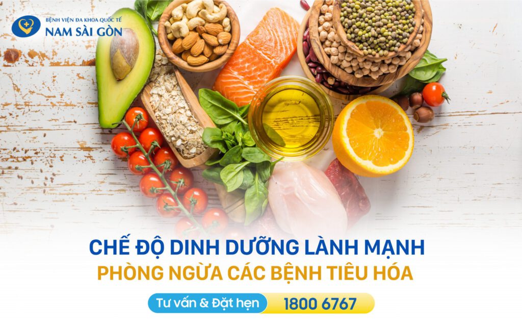 chế độ dinh dưỡng phòng ngừa bệnh tiêu hóa