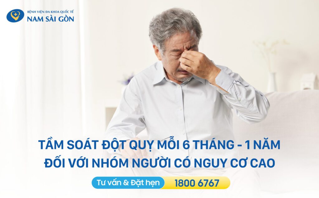 dot quy la gi Tầm soát đột quỵ định kỳ