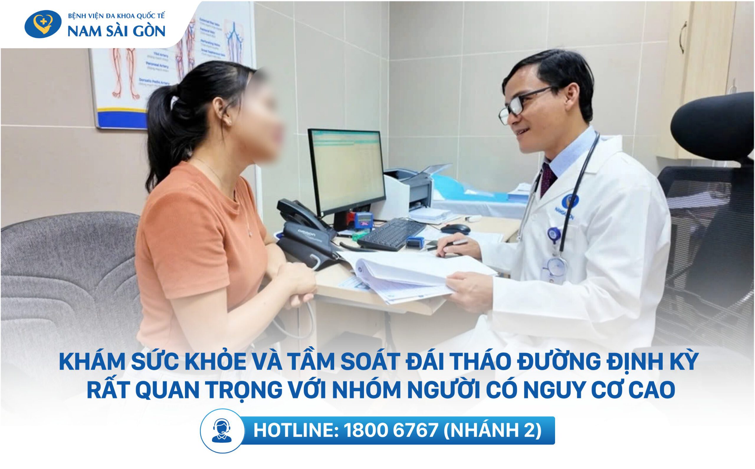 khám tầm soát định kỳ đái tháo đường
