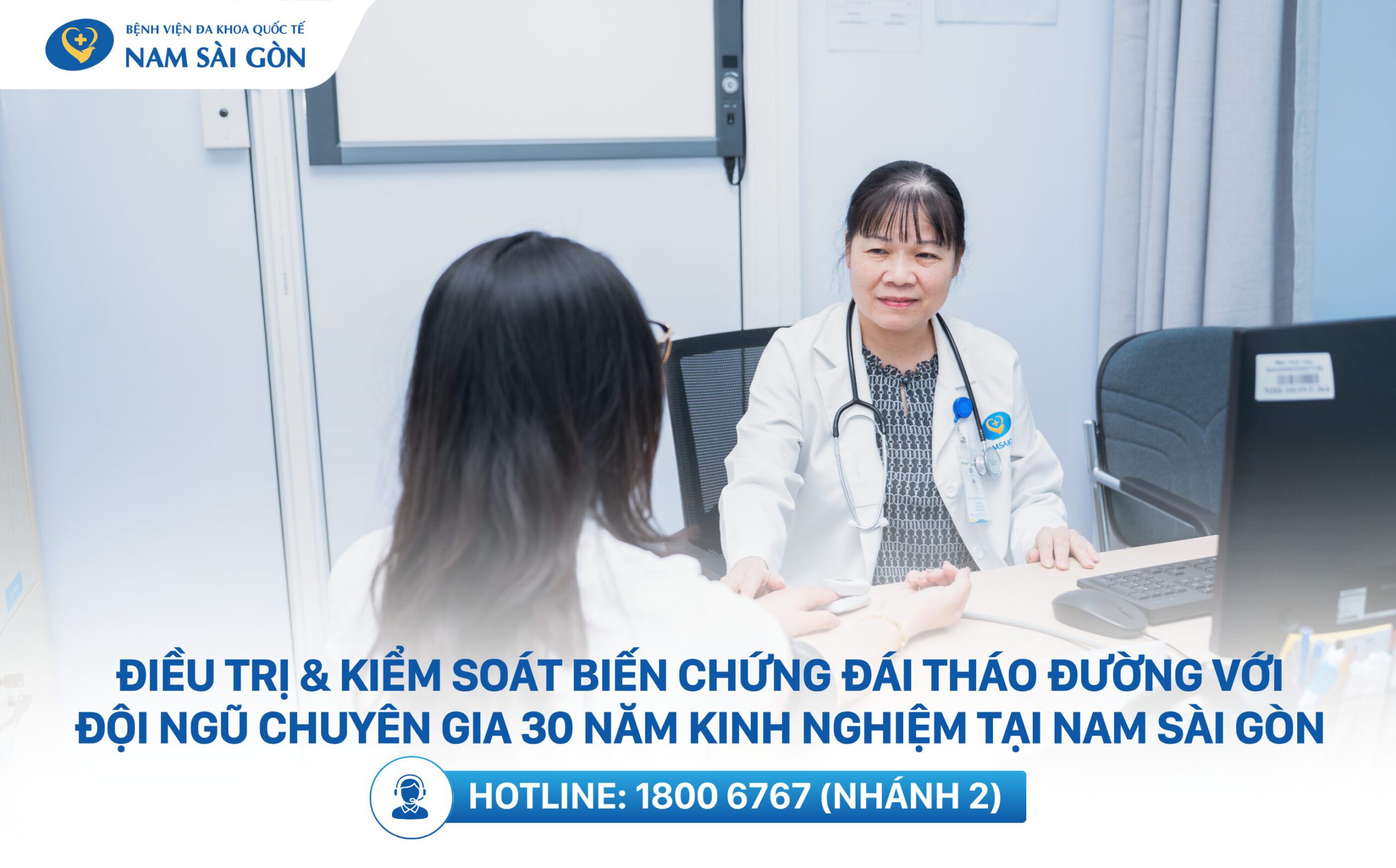 điều trị đái tháo đường bệnh viện đkqt nam sài gòn