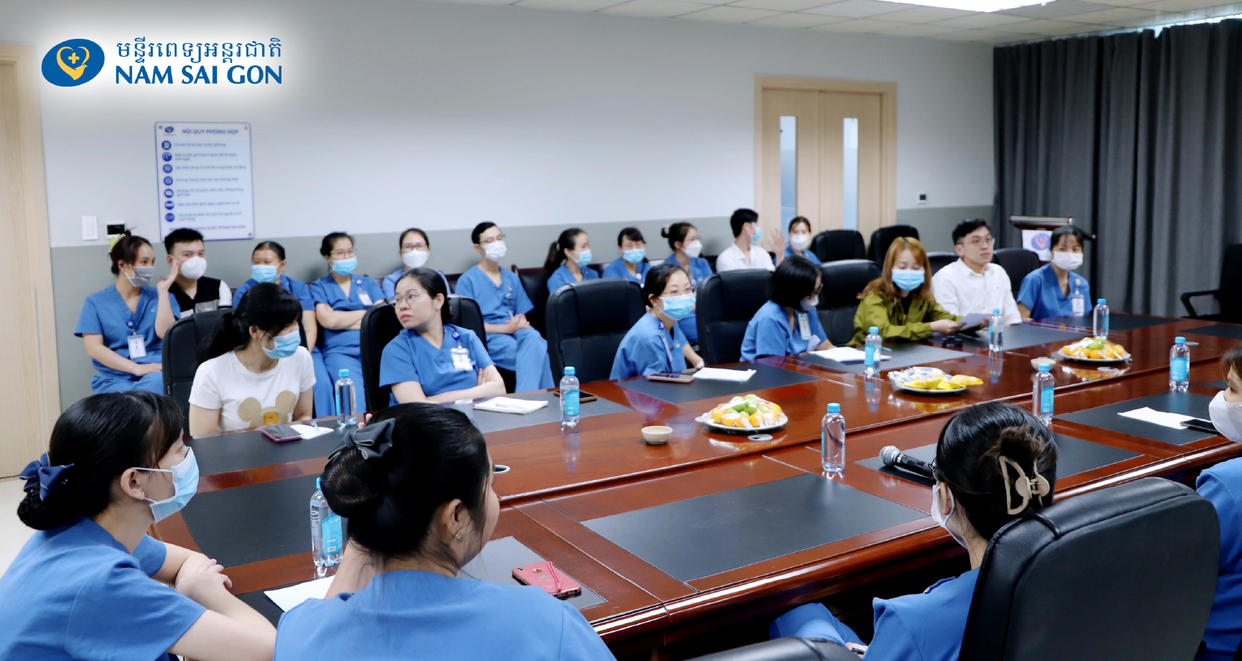 Training Activities BUOI HUAN LUYEN VE MO HINH GIAO TIEP AIDET VA DAO DUC DIEU DUONG 07