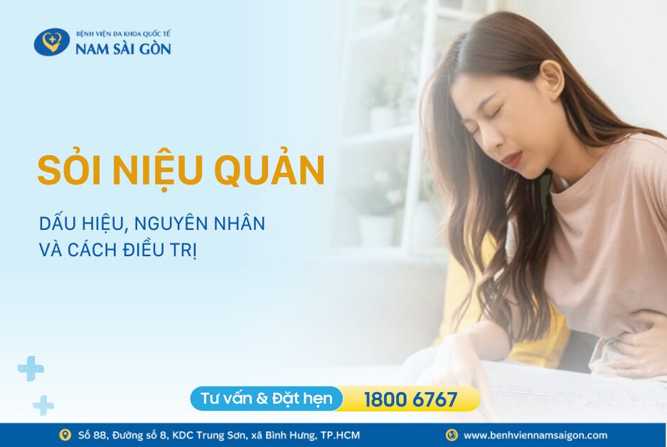 SỎI NIỆU QUẢN – DẤU HIỆU, NGUYÊN NHÂN, CHẨN ĐOÁN VÀ CÁCH ĐIỀU TRỊ
