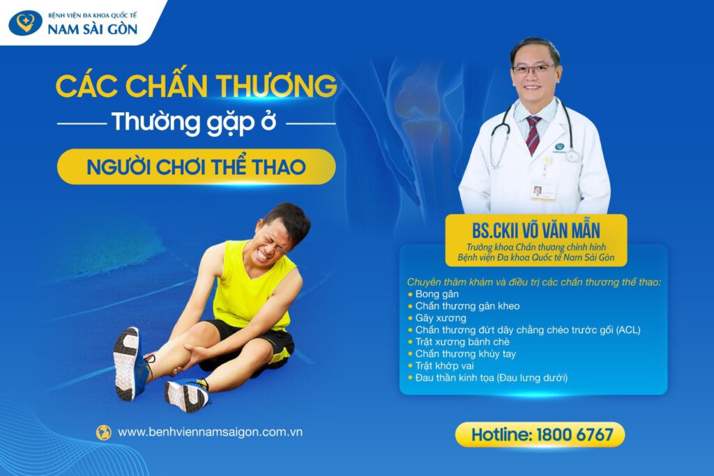 điều trị chấn thương thể thao