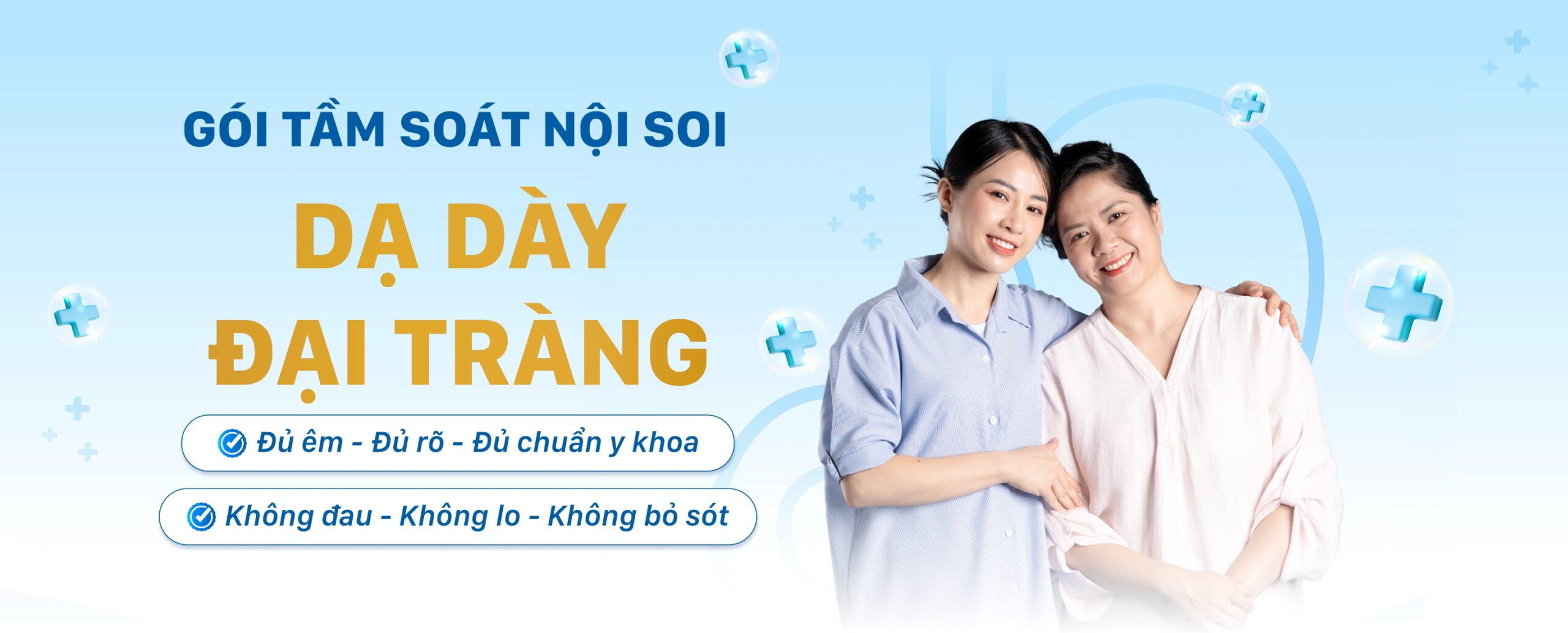 <p>GÓI TẦM SOÁT NỘI SOI</p>
<p><span style="color: #144089;">DẠ DÀY – ĐẠI TRÀNG</span></p>
