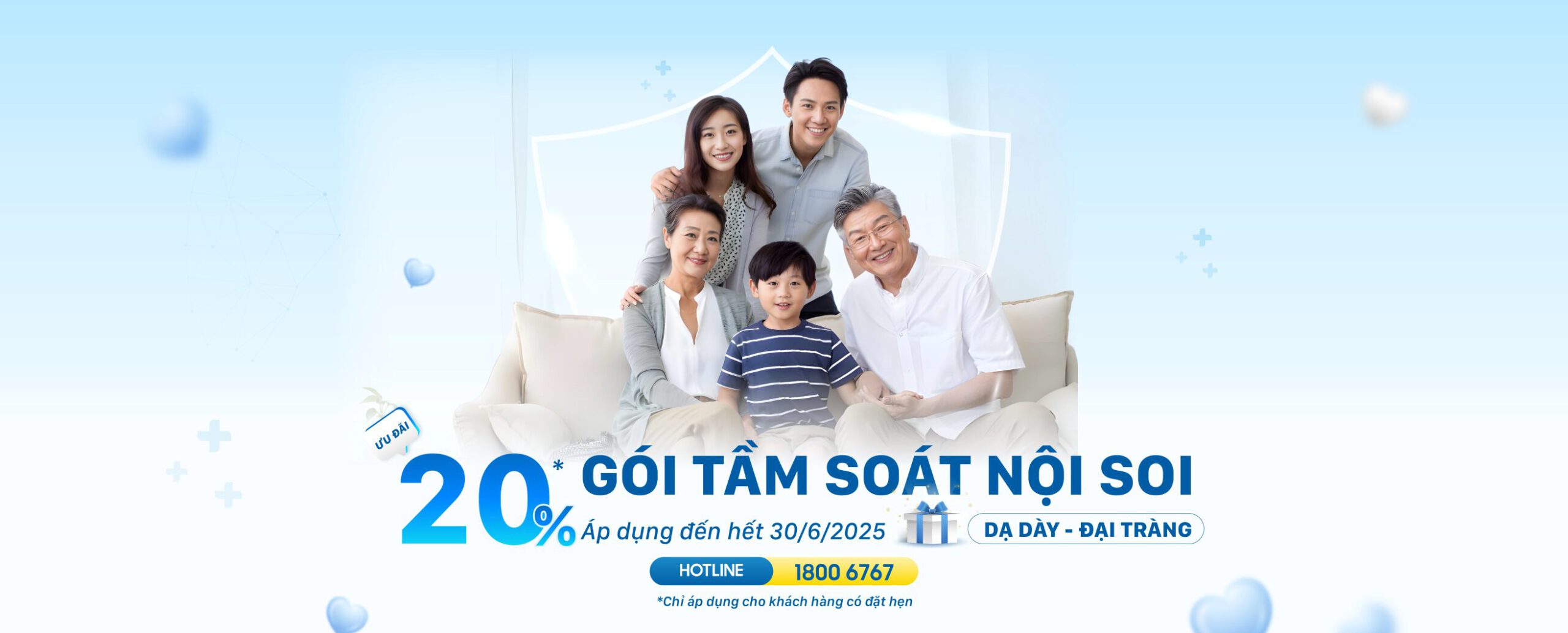 <p>GÓI TẦM SOÁT NỘI SOI</p>
<p><span style="color: #144089;">DẠ DÀY – ĐẠI TRÀNG</span></p>
