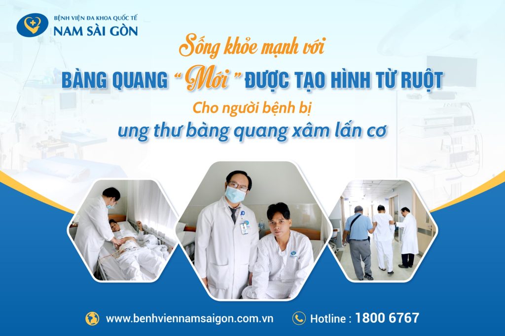 SỐNG KHỎE MẠNH VỚI BÀNG QUANG “MỚI” ĐƯỢC TẠO HÌNH TỪ RUỘT CHO NGƯỜI BỆNH BỊ UNG THƯ BÀNG QUANG XÂM LẤN CƠ 2 post bang quang moi bac nhan 01