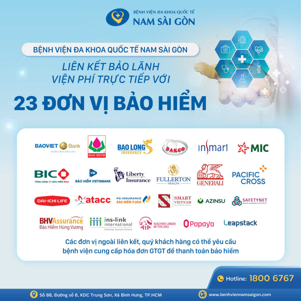 BỆNH VIỆN ĐA KHOA QUỐC TẾ NAM SÀI GÒN LIÊN KẾT BẢO LÃNH VIỆN PHÍ TRỰC TIẾP VỚI 23 ĐƠN VỊ BẢO HIỂM TƯ NHÂN (BẢO HIỂM SỨC KHỎE) 4 23 Bao hiem