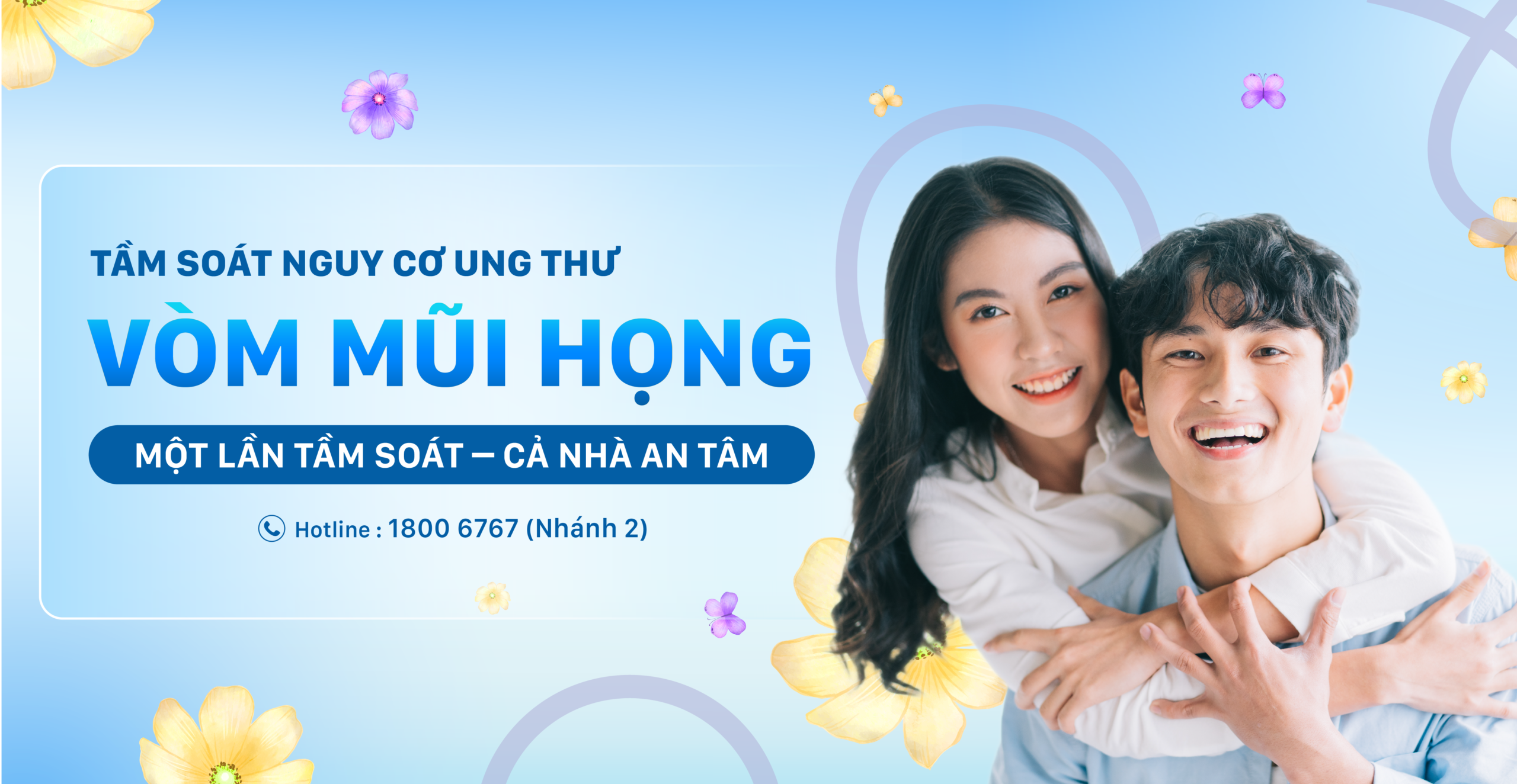 <p>Khám Tầm Soát Ung Thư</p>
<p><span style="color: #144089;">Vòm Mũi Họng</span></p>
