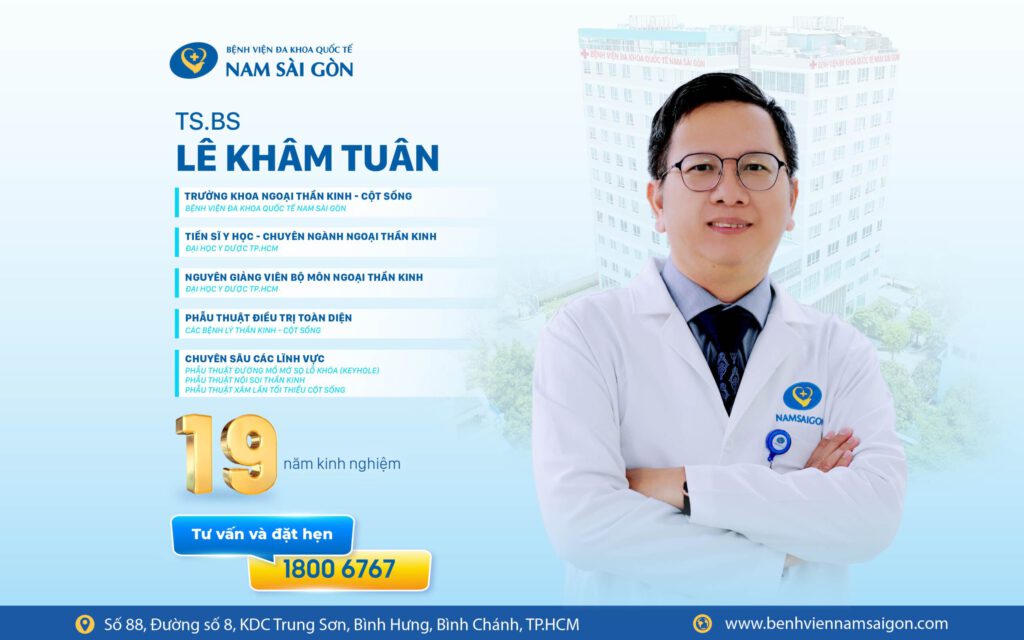TIẾN SĨ BÁC SĨ LÊ KHÂM TUÂN - CHUYÊN GIA HÀNG ĐẦU TRONG LĨNH VỰC THẦN KINH - CỘT SỐNG 2 BS LeKhamTuan Website