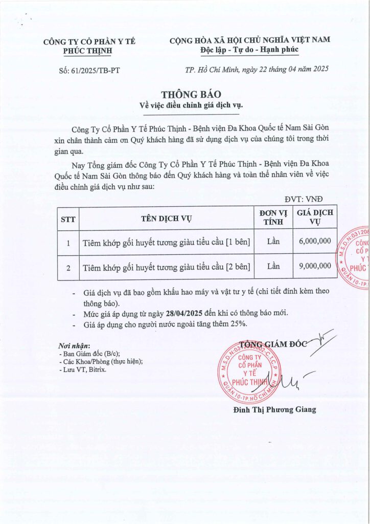 So 61 2025 TB PT. Dieu chinh gia dich vu 1