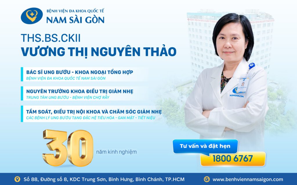 TẦM SOÁT VÀ ĐIỀU TRỊ UNG THƯ CÙNG CHUYÊN GIA THS.BS.CKII VƯƠNG THỊ NGUYÊN THẢO 2 Website BS VUONG THI NGUYEN THAO