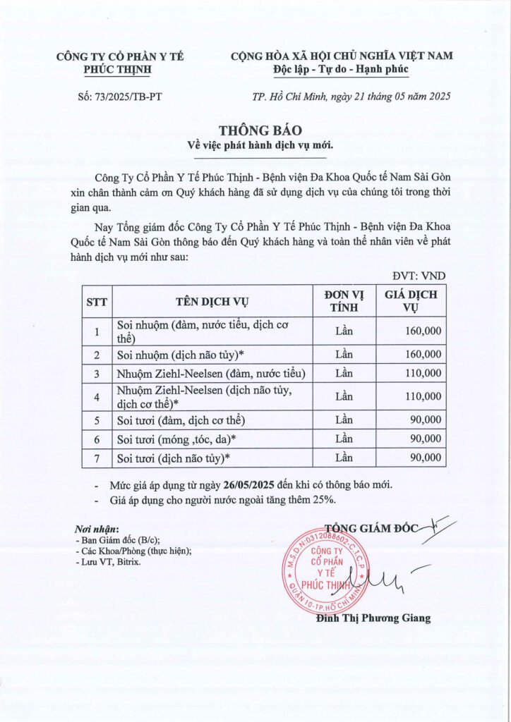 So 73 2025 TB PT. Phat hanh dich vu moi