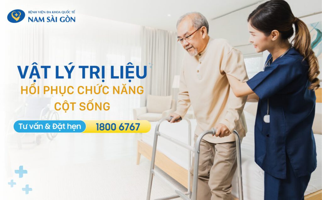 Tập phục hồi vật lý trị liệu hỗ trợ điều trị thoát vị đĩa đệm
