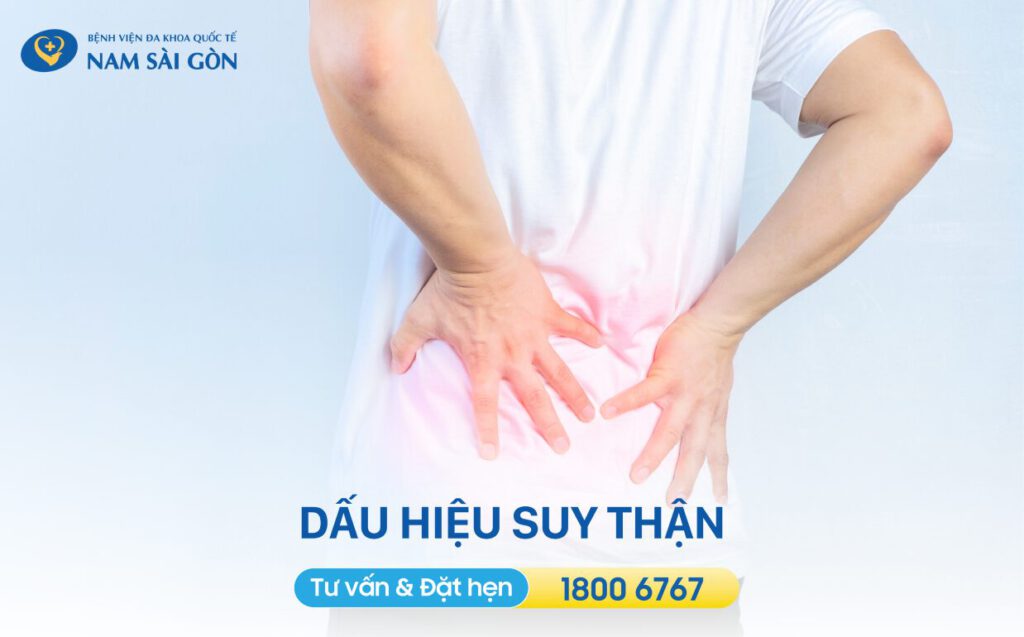 dấu hiệu cơ thể cảnh báo suy thận