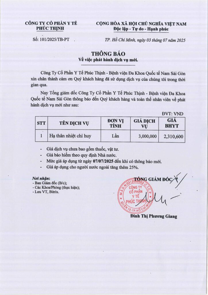 So 101 2025 TB PT. Phat hanh gia dich vu moi Ha than nhiet chi huy e1753676839343