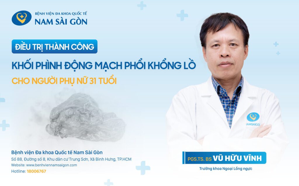 SỐC: NGƯỜI PHỤ NỮ 31 TUỔI MANG KHỐI PHÌNH ĐỘNG MẠCH PHỔI KHỔNG LỒ HIẾM GẶP 5 H1 Ca benh Phinh dong mach phoi cua phu nu 31 tuoi
