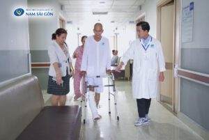 SAVING A FOOT WITH A SEVERED ARTERY AFTER A SERIOUS ACCIDENT BY A LAWN MOWER