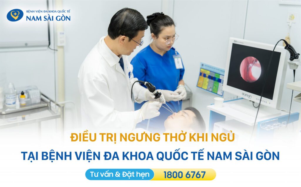 Điều trị ngưng thở khi ngủ