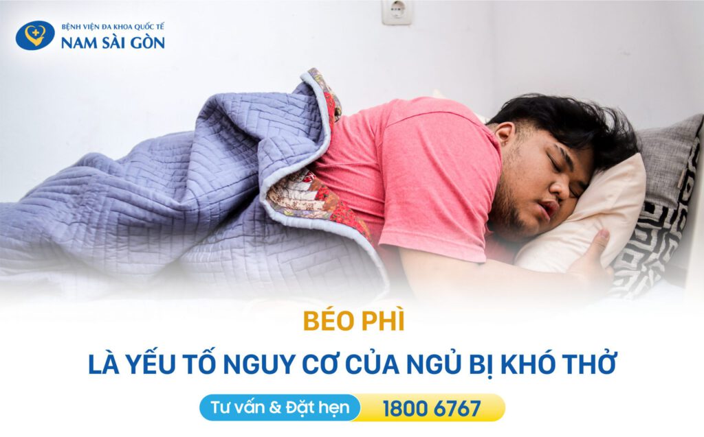 Yếu tố nguy cơ khiến nằm ngủ bị khó thở