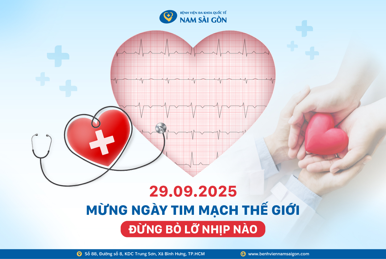 MỪNG NGÀY TIM MẠCH THẾ GIỚI 29/9/2025