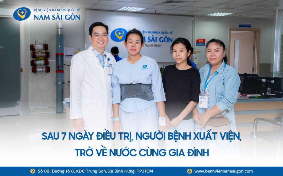 xuất viện sớm nhờ mổ cột sống ít xâm lấn 