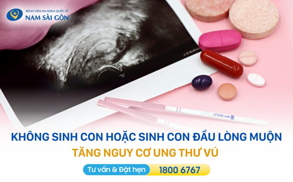 nguyên nhân gây ung thư vú sinh con muộn có thể nguyên nhân ung thư vú