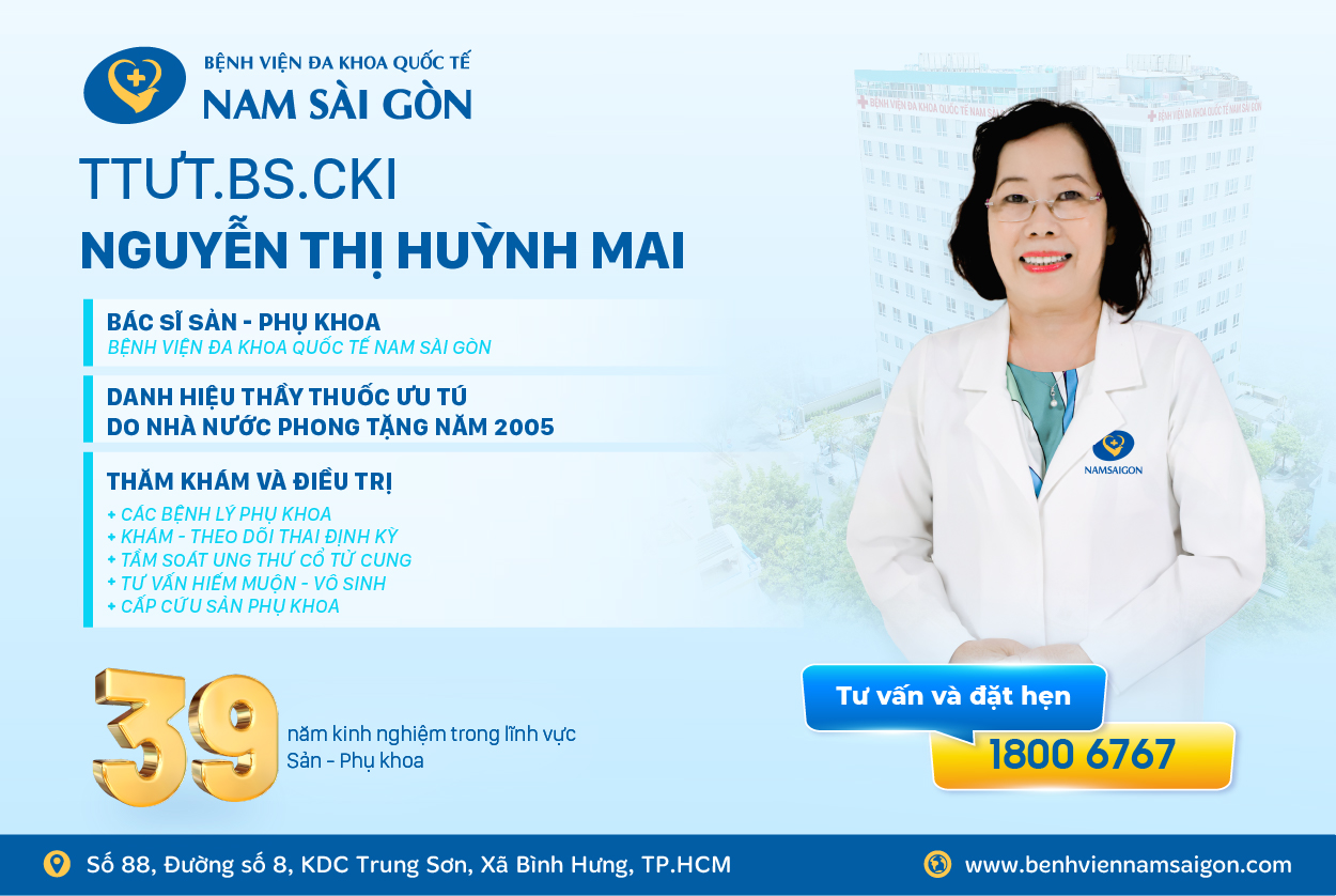 TTƯT.BS.CKI NGUYỄN THỊ HUỲNH MAI – VỊ BÁC SĨ MANG ĐẾN SỰ AN TÂM CHO NỮ GIỚI