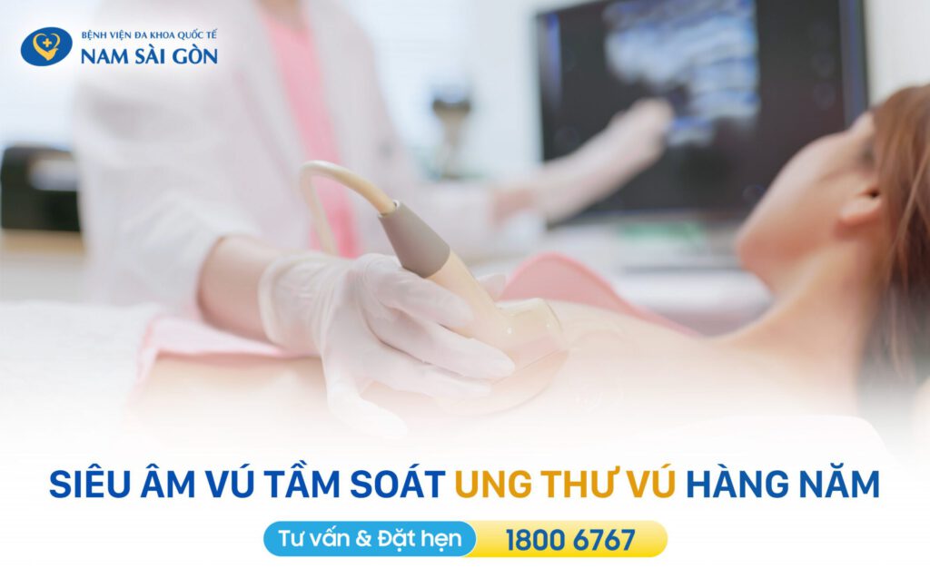 ung thư vú nguyên nhân siêu âm vú tầm soát ung thư vú