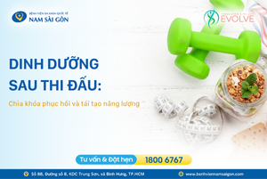 DINH DƯỠNG SAU THI ĐẤU: CHÌA KHÓA PHỤC HỒI VÀ TÁI TẠO NĂNG LƯỢNG