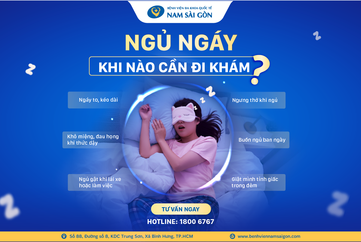 NGỦ NGÁY – KHI NÀO CẦN ĐI KHÁM?