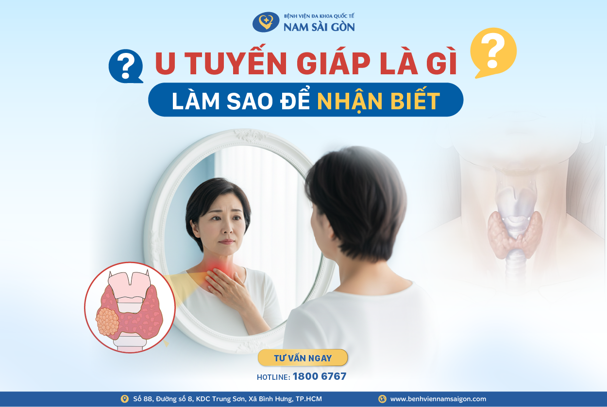 U TUYẾN GIÁP LÀ GÌ? DẤU HIỆU NHẬN BIẾT LÀ GÌ?