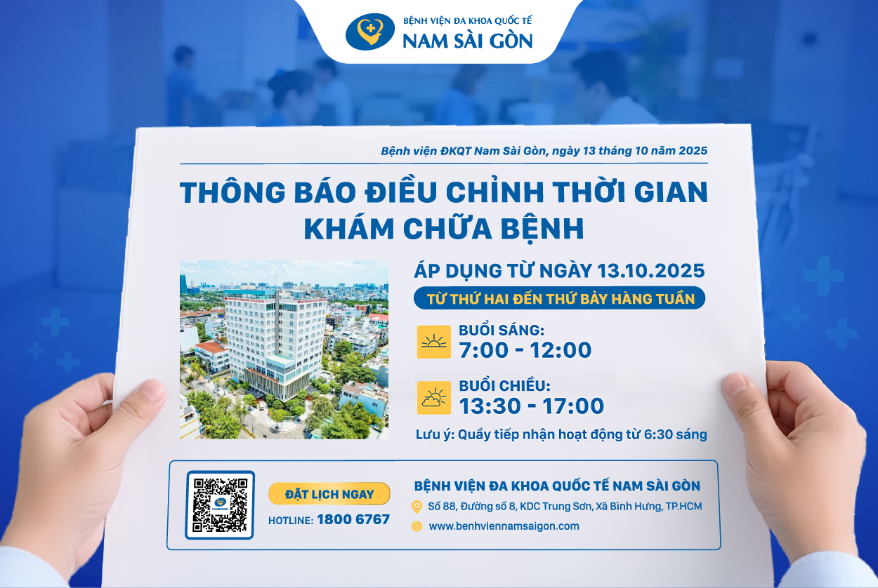 THÔNG BÁO ĐIỀU CHỈNH THỜI GIAN KHÁM CHỮA BỆNH