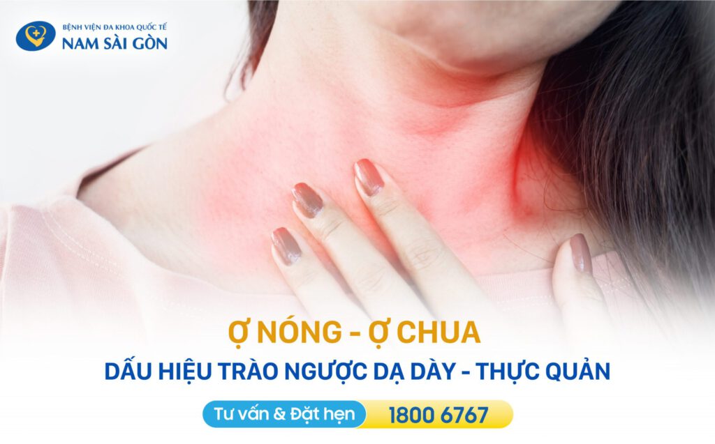 triệu chứng trào ngược dạ dày thực quản