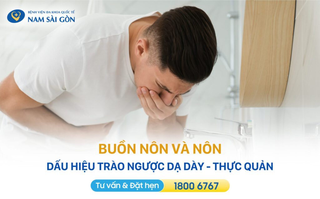 triệu chứng trào ngược