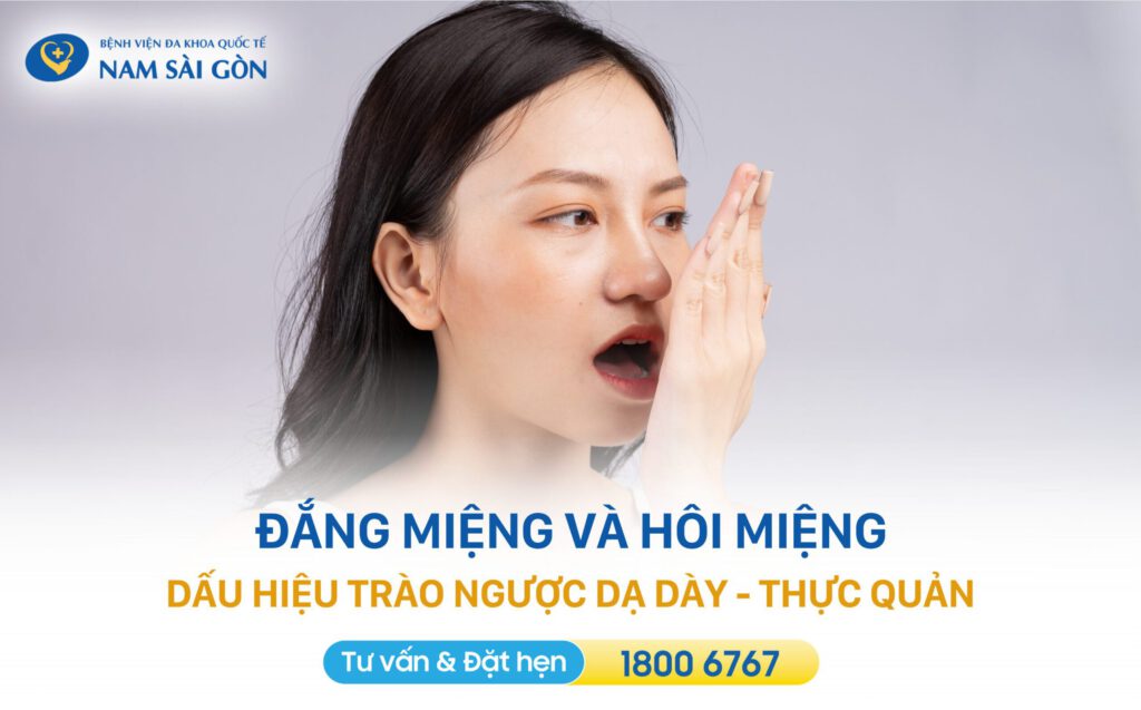 triệu chứng trào ngược dạ dày