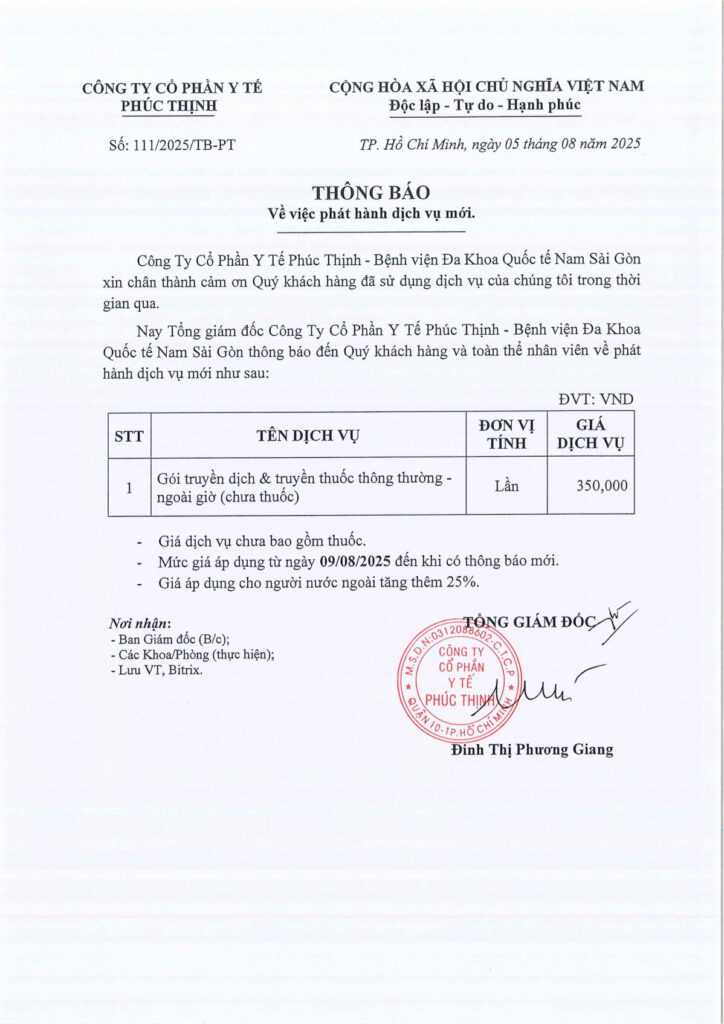 So 111 2025 TB PT. Phat hanh dich vu moi