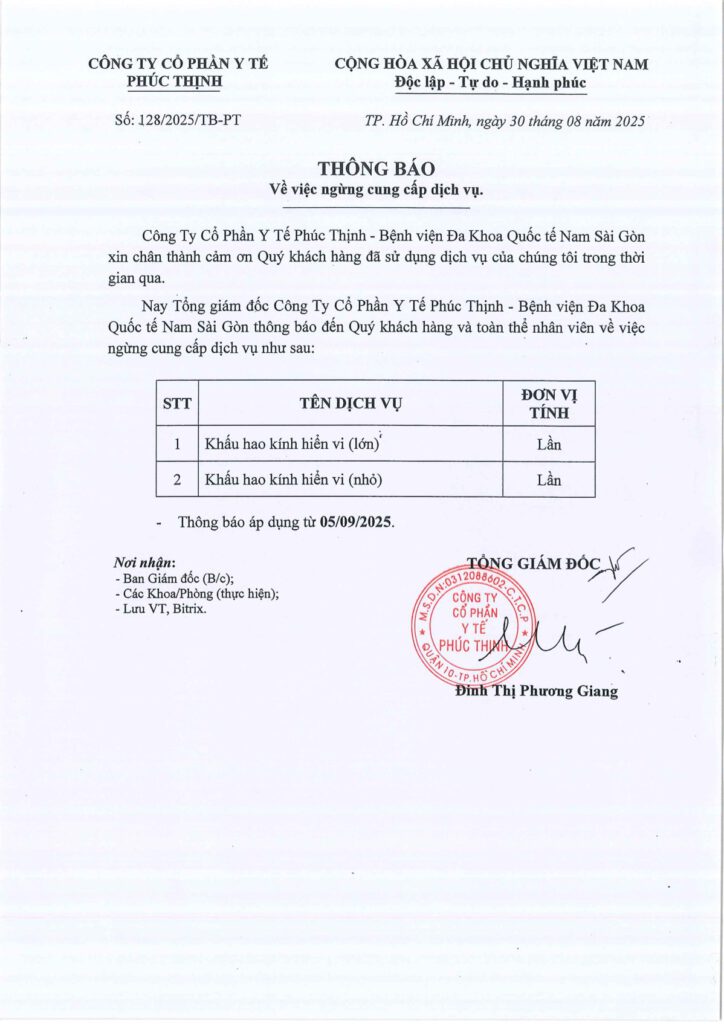 So 128 2025 TB PT. Ngung cung cap dich vu Khau hao kinh hien vi lon nho