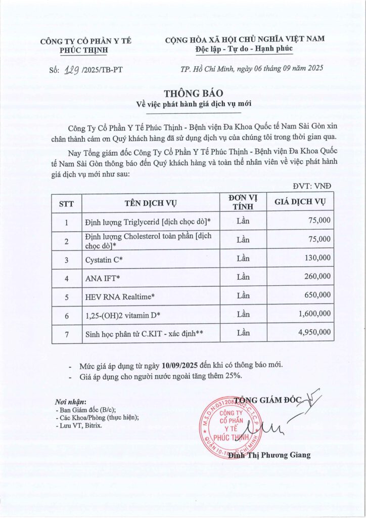 So 129 2025 TB PT. Phat hanh gia dijuch vu moi 06.9.2025