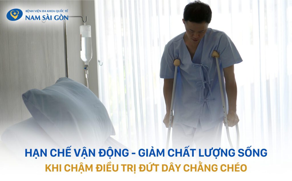 đứt dây chằng không mổ