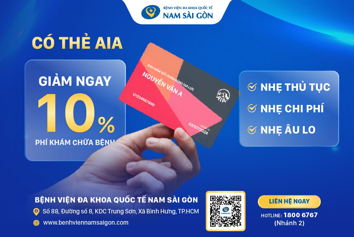 CÓ THẺ AIA – GIẢM NGAY 10% PHÍ KHÁM CHỮA BỆNH