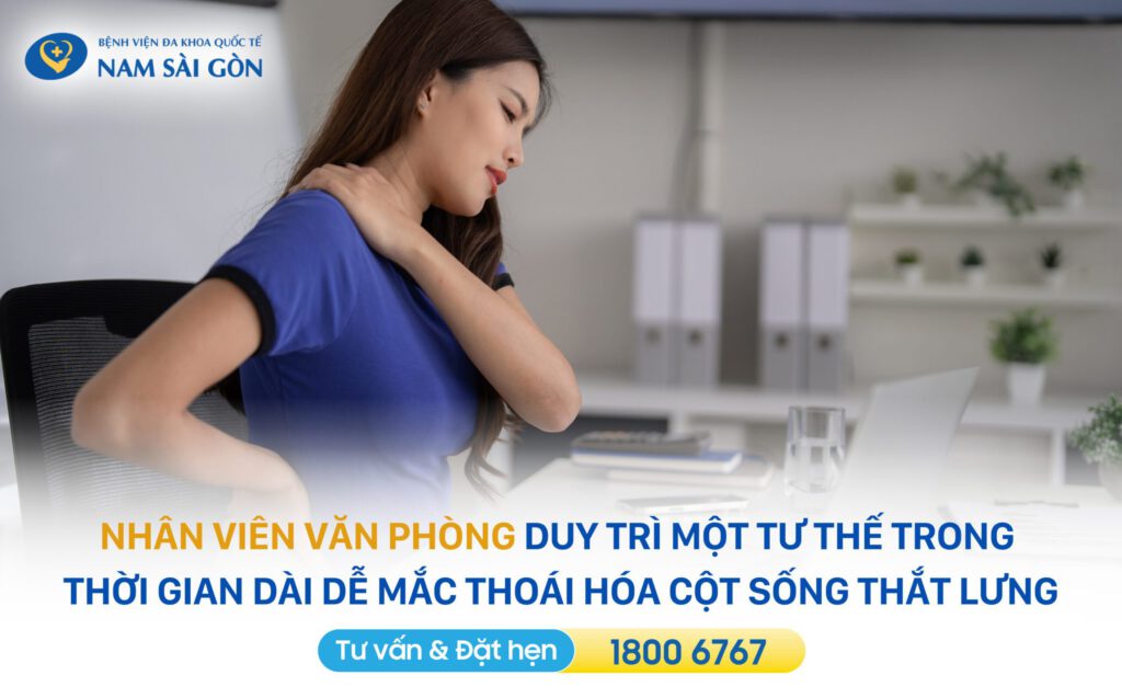 thoái hóa cột sống thắt lưng