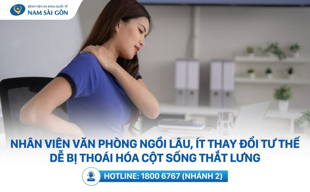 Ai có nguy cơ bị thoái hóa cột sống thắt lưng
