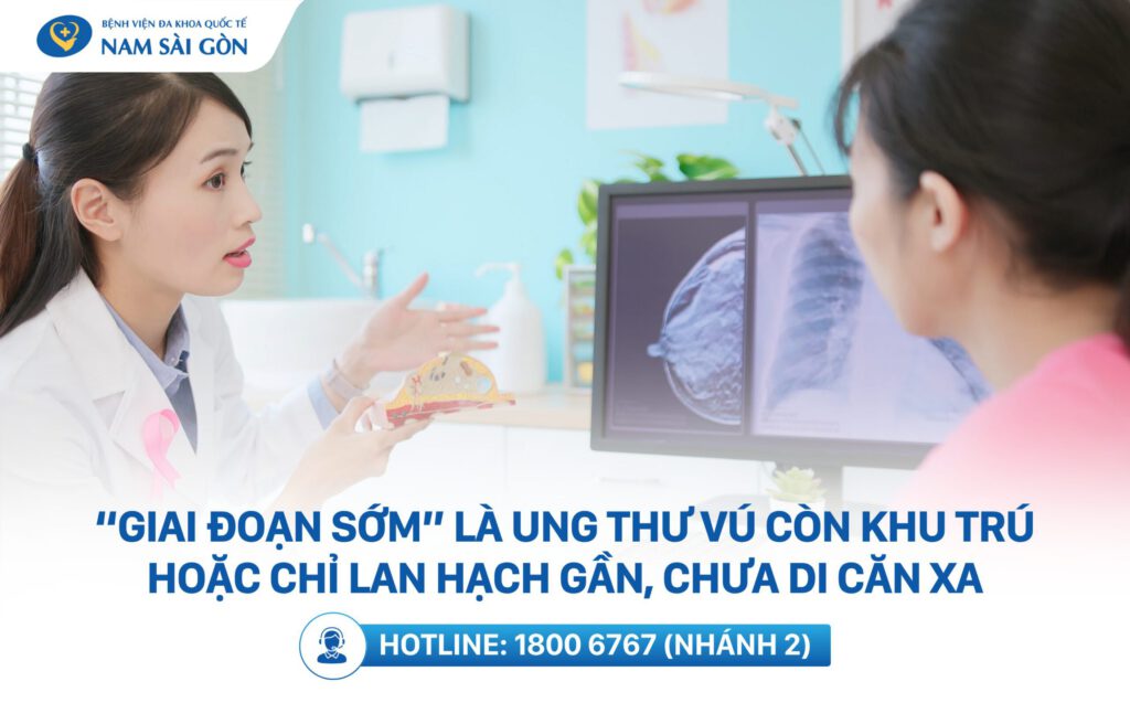 Ung thư vú giai đoạn sớm