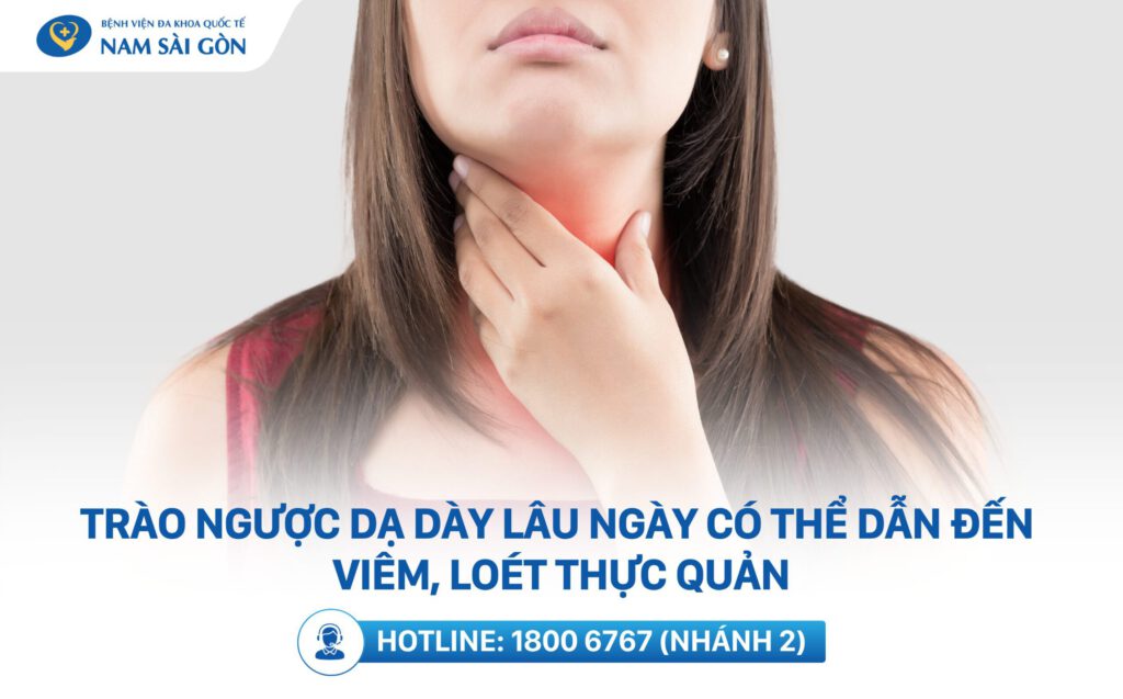 trào ngược dạ dày có nguy hiểm không