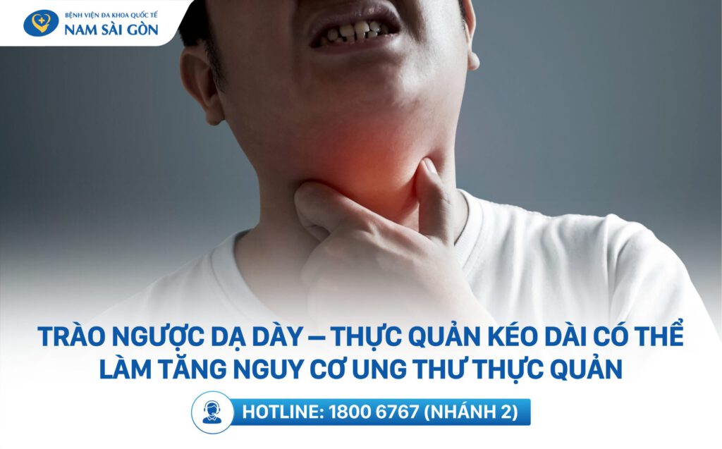biến chứng trào ngược dạ dày