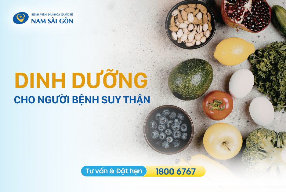CHẾ ĐỘ ĂN CỦA NGƯỜI BỆNH SUY THẬN TỐT CHO SỨC KHỎE