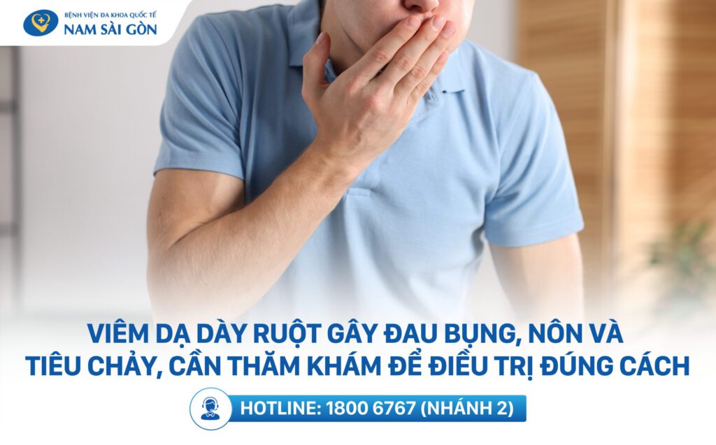 đau bụng đi ngoài ra nước