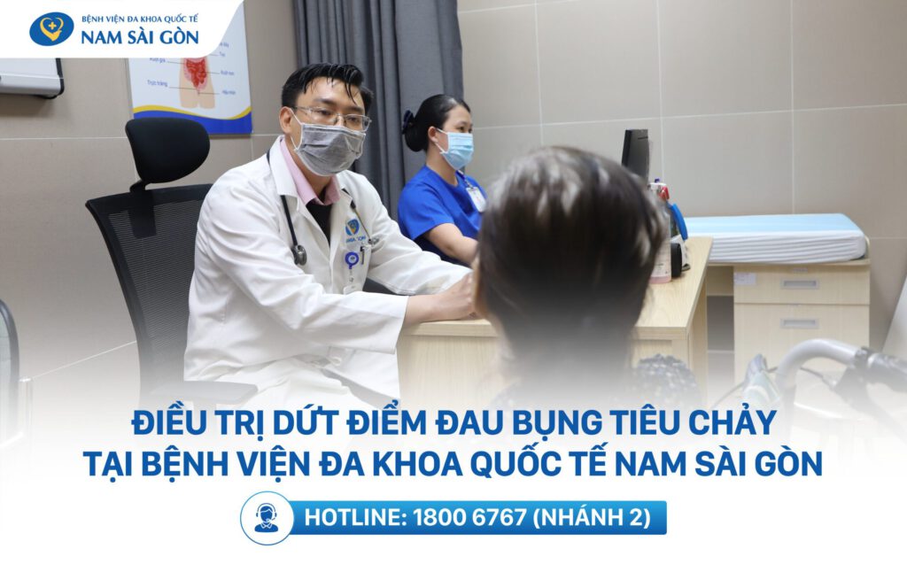 đau bụng đi ngoài ra nước